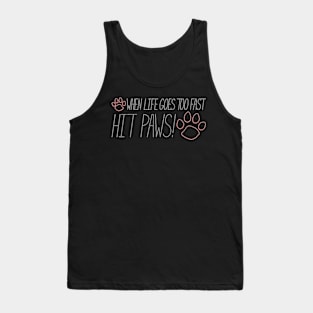 Hit Paws (2) Tank Top